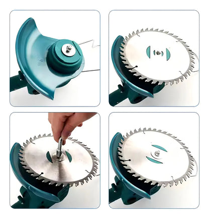 CORTADORA DE CESPED DOS BATERIAS DE 48V