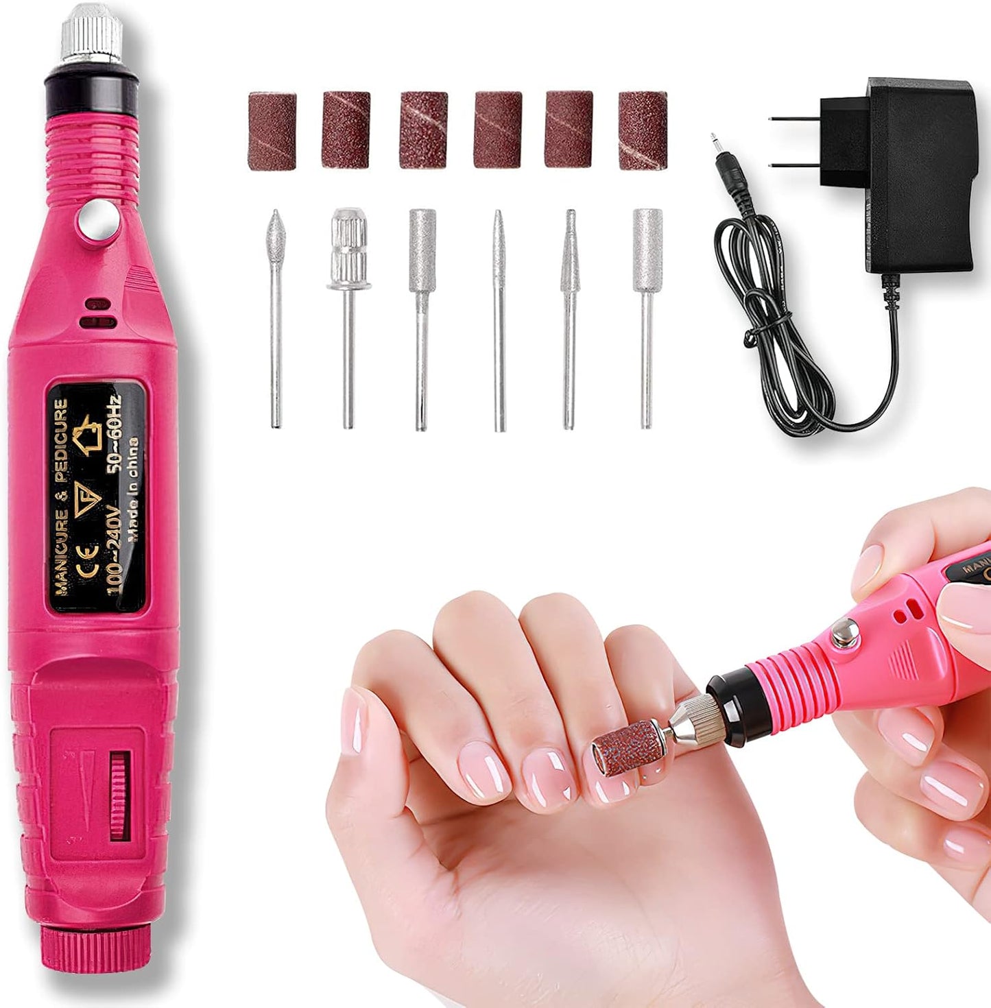SET DE PULIDOR DE UÑAS ELECTRICO