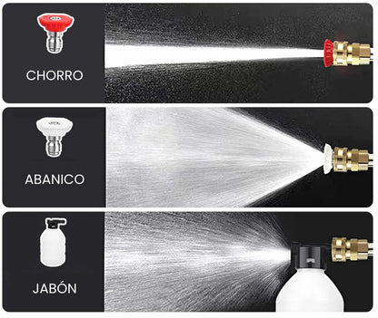 HidroSplash™ : Hidrolavadora Inalambrica +  2 Baterias + Maletín - 45% OFF